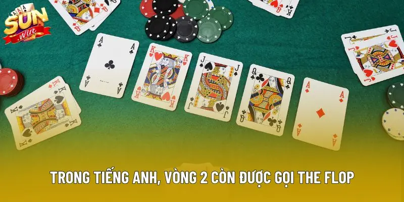 Trong tiếng Anh, vòng 2 còn được gọi the Flop