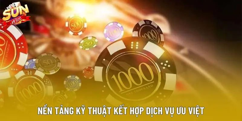 Nền tảng kỹ thuật kết hợp dịch vụ ưu việt